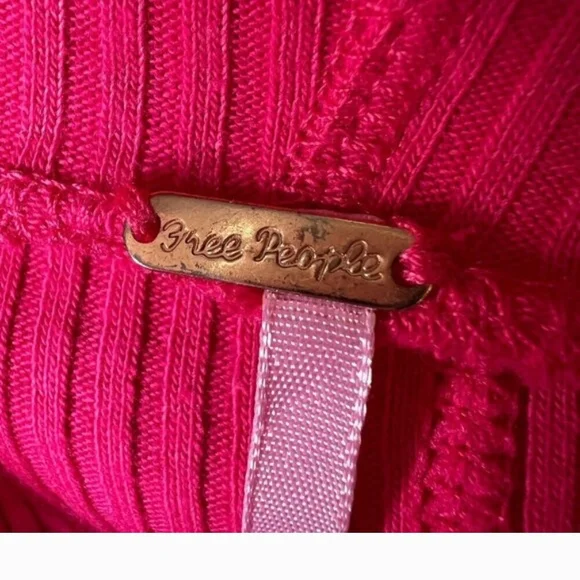 Free People Clemente Thermal Lace Sleeve Top - Picture 4 of 8